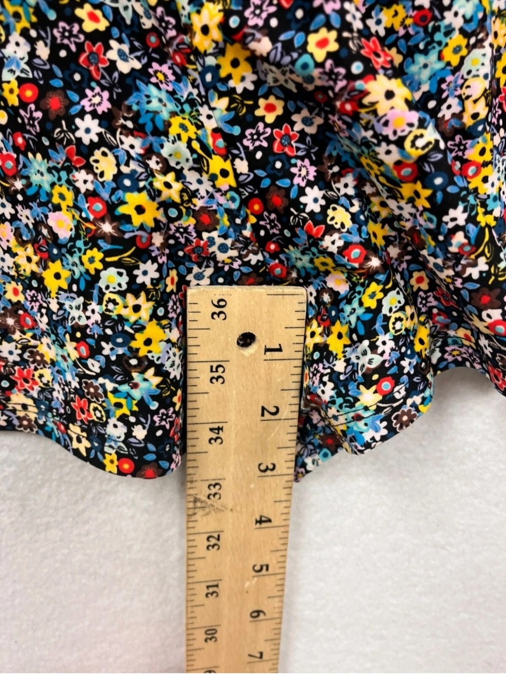 Shoshanna Floral Bandeau Swim Romper in Black Multicolor - Picture 6 of 12